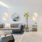 Comely 22W Wandlampe Weiß Modern – LED Wandleuchte Innen, 2500 lm, Warmweiß 3000K