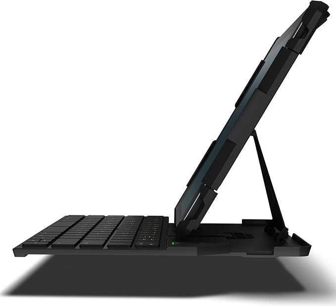 Logitech Fold-Up Keyboard Tastatur für iPad2 (deutsches Tastaturlayout, QWERTZ)