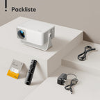 AKIYO O1 Mini Beamer – Kompakt, leistungsstark und flexibel für Ihr Heimkino