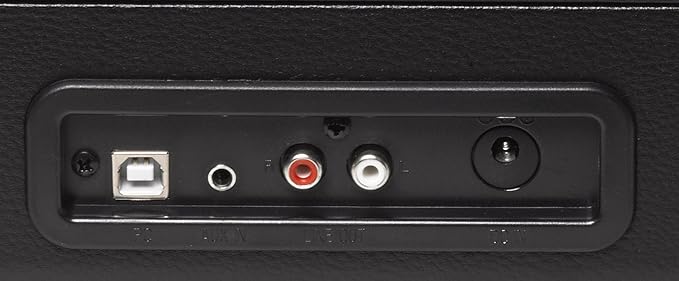 Denver Plattenspieler in schwarz (VPL-120) Gerät neu! Karton Beschädigt (B-Ware)