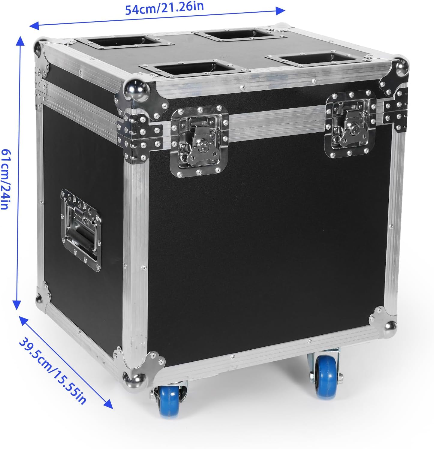 Flightcase 2-in-1 für 36x10W LED Moving Head usw. – Profi Transportcase