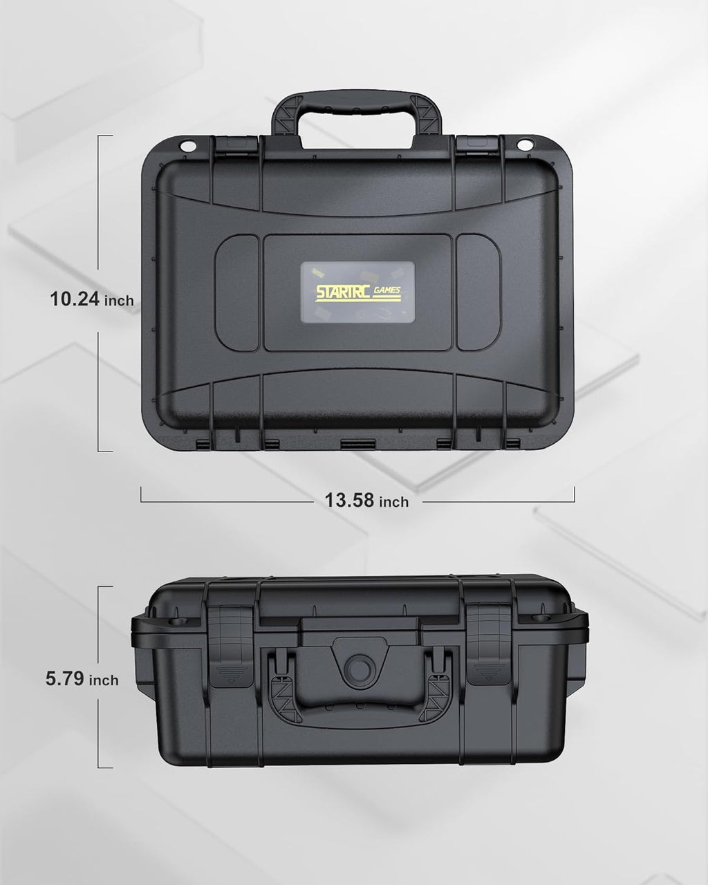 Hartschalen-Koffer für Nintendo Switch 2 – Professional Deluxe IP67 Wasserdicht | Schwarz