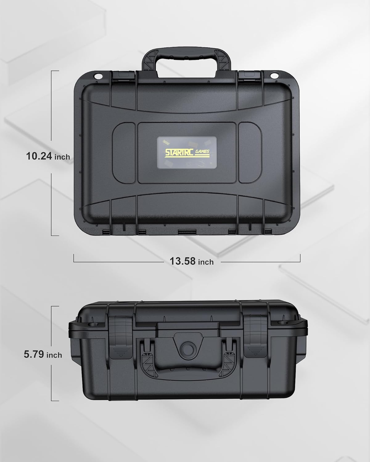 Hartschalen-Koffer für Nintendo Switch 2 – Professional Deluxe IP67 Wasserdicht | Schwarz