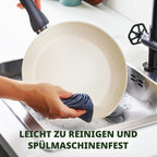 GreenPan Rio Bratpfannen-Set 2-teilig – 20 cm & 26 cm | PFAS-freie Keramik-Antihaftbeschichtung | Gesund kochen mit Stil