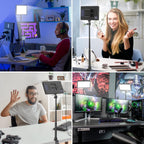 VIJIM K22 Key Light LED Videoleuchte mit Fernbedienung – Professionelles Studio-Licht für Streaming, Video & Fotografie