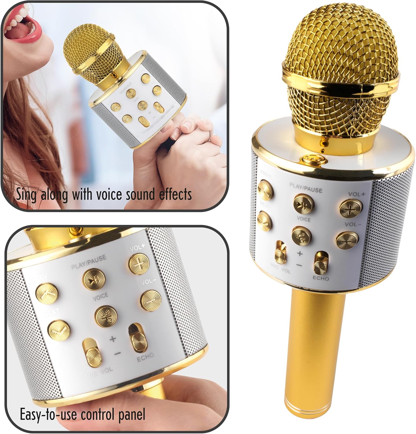 Intempo Karaoke Set * 2 kabellosen Karaoke-Mikrofone * 25M kabellose Reichweite * Bluetooth, USB, Speicherkarte, Effekte uvm *