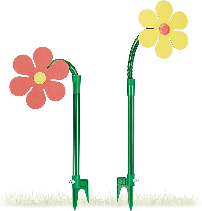 Tanzende Blume -  Rasensprinkler -  Bewässerung Sprenger beweglich - Tiere - Kinder - Wasserspielzeug - (Verschiedene Farben)