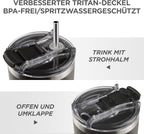 Thermobecher 1,2 L für den Ehemann – Das besondere Geschenk zum Vatertag, Hochzeitstag oder Geburtstag