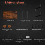 THYGIFTREE Helmhalter Wandhalterung aus Holz & Metall – Die stilvolle Lösung für Ihre Helmausrüstung