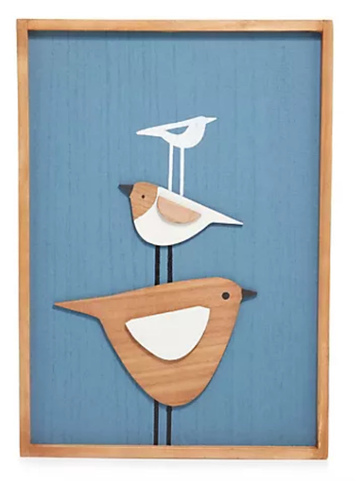 ABELLA Arte (QVC) Wand-Bild Motiv aus Holz gerahmt 34,5x49cm