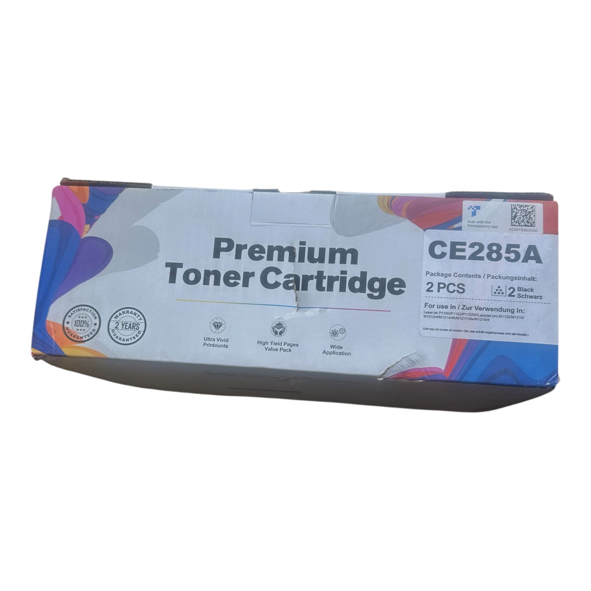 85A CE285A Toner Schwarz (2er-Pack) – Zuverlässige Druckqualität für höchste Ansprüche
