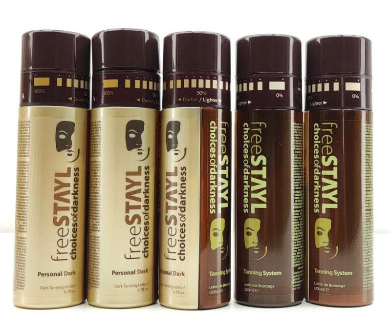 Bräunungslotion 200ml Free Stayl Bräunungslotion mit Bräunung-Skala P339.A