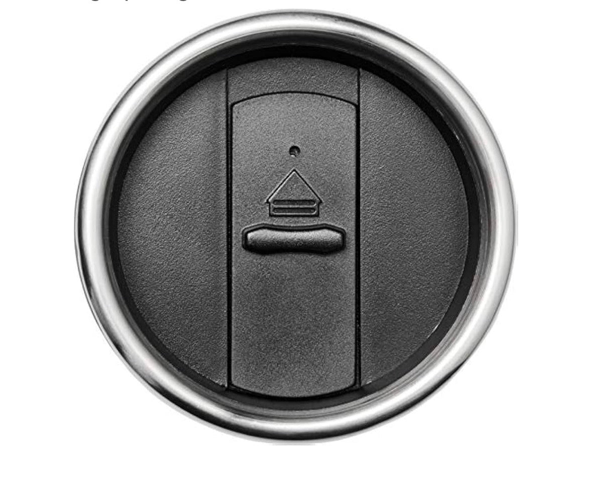 Edelstahl Thermobecher 500 ml | Doppelwandiger Thermobecher mit Bambus-Design | Tragbarer Thermobecher für heiße & kalte Getränke | Premium Qualität | Made in Germany