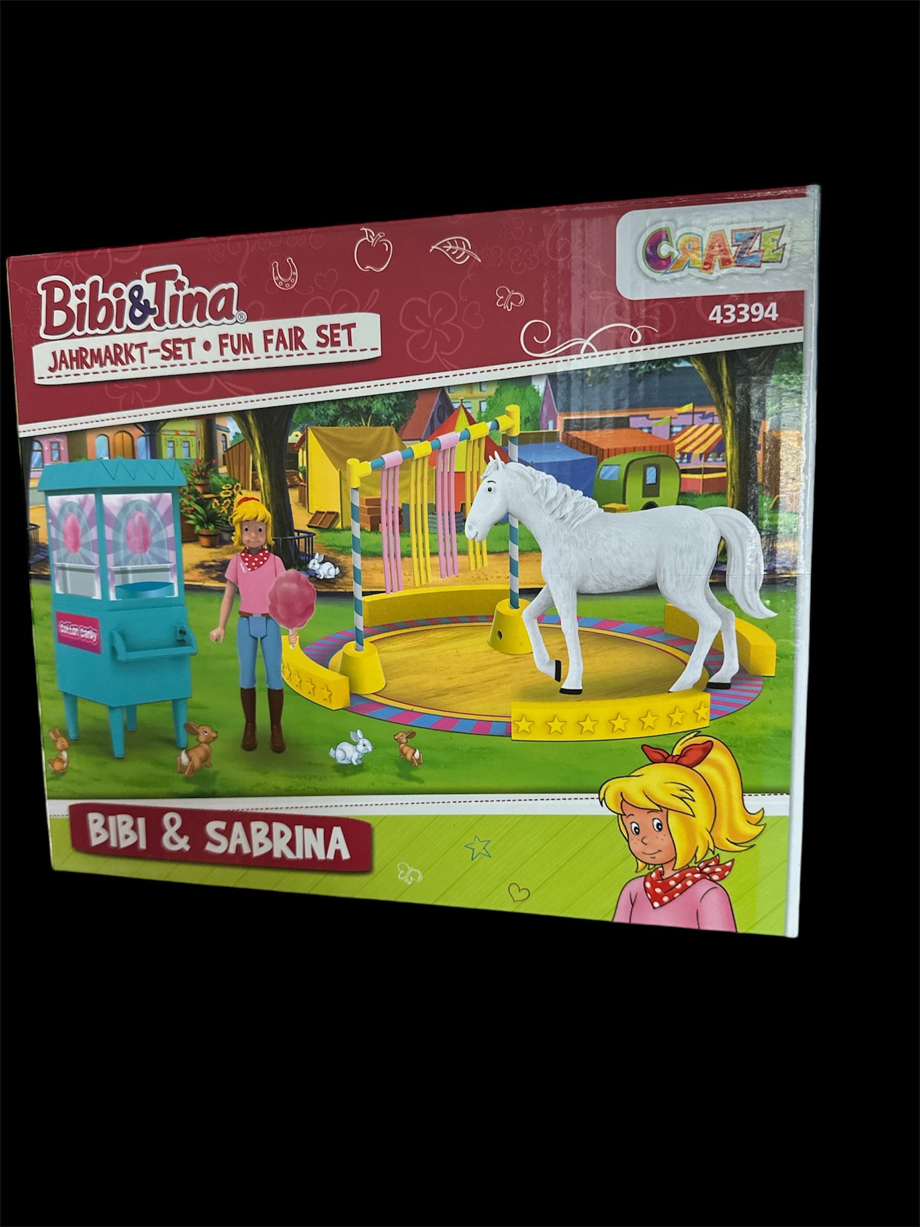 Bibi & Tina - Jahrmarkt - Set * Fun Fair Set - NEUWARE / Ungeöffnet (Craze 43394)