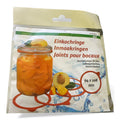 10 x EINKOCHRINGE / Einmachgummis *  deti * 94x108 mm * Einkochen * Gummiringe * Einmachringe *