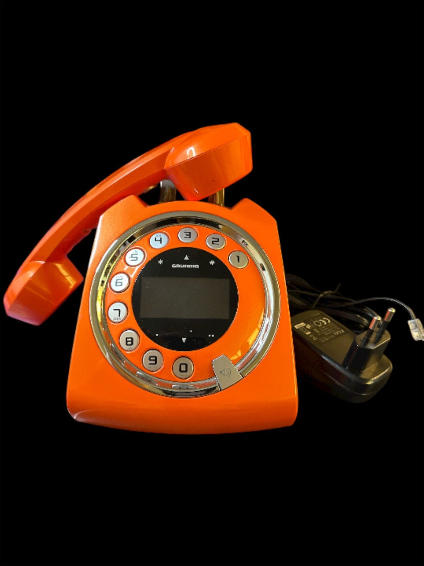 Grundig Sixty Telefon Retro 60 er 70er * Schnurlos* Orange * Sammler