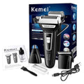 Kemei KM-6558 – Der vielseitige 3-in-1 Multifunktionsrasierer für perfekte Pflege (Bart, Haare, Nase)