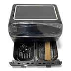 ALKANA ALK-3151 – Die moderne 8L Doppelkammer-Heißluftfritteuse für gesundes, knuspriges Kochen