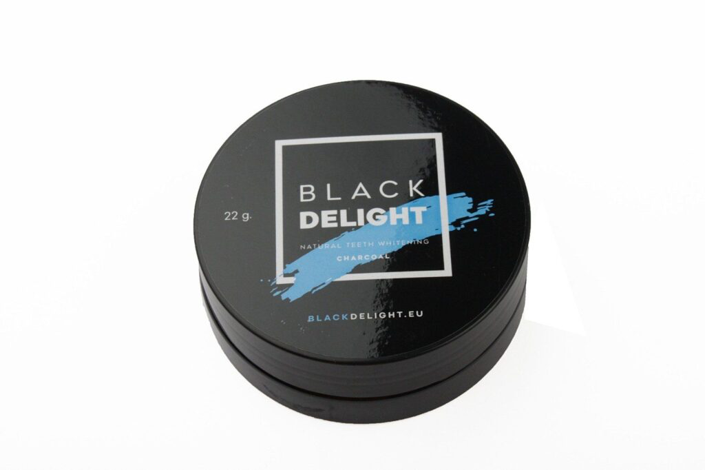 Black Delight Zahnaufhellung Naturkohle Pulver Weiße Zähne Charcoal