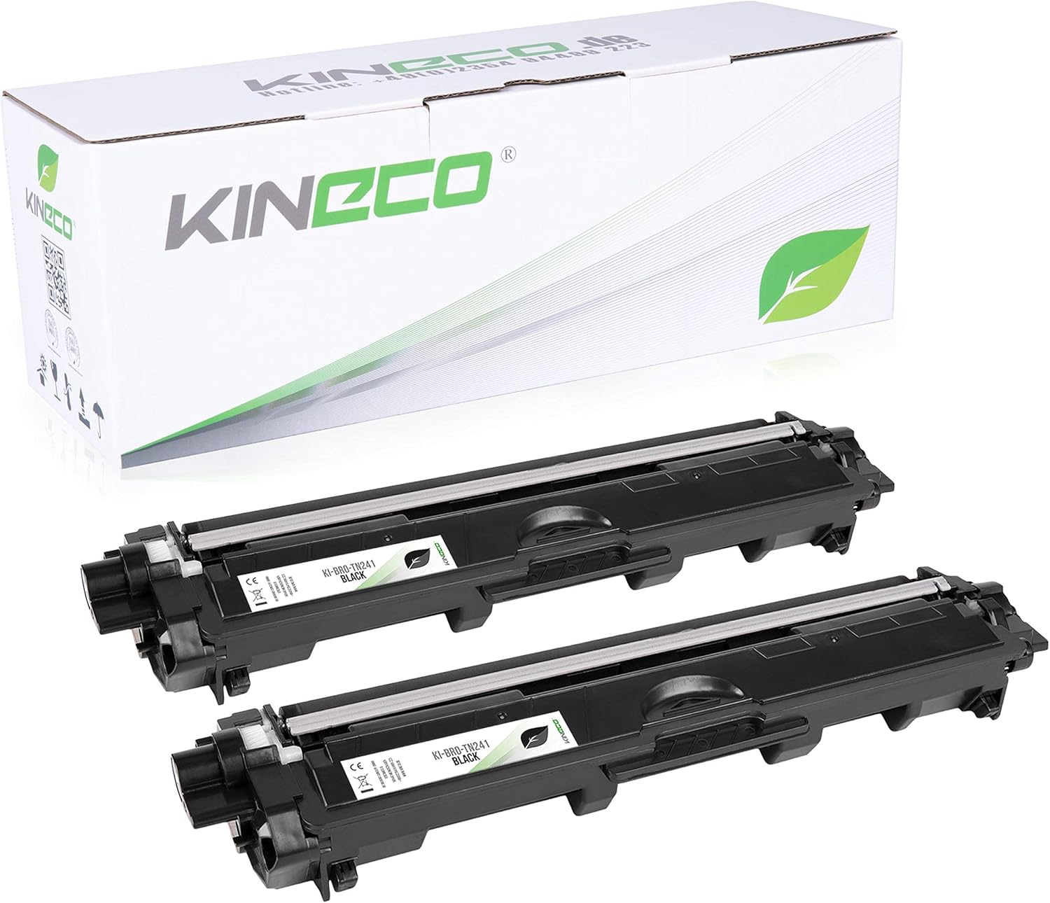 2x TN241 Toner Set Schwarz (Black) – Brillante Druckqualität für jeden Anspruch