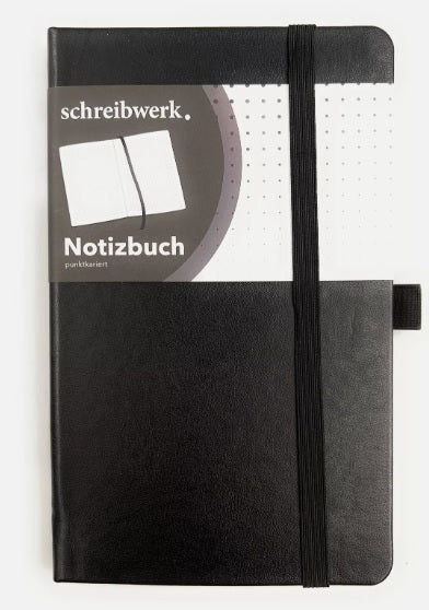 Schreibwerk Notizbuch A5 punktkariert kariert Hardcover  NEU in OVP
