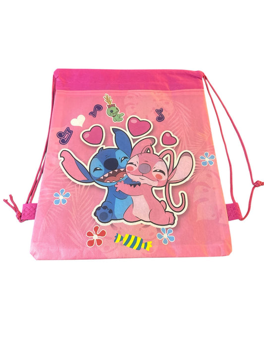 Stich Tasche * Sport Tasche * Rucksack * Stich * Sportbeutel * Wasserabweisend *  Pink