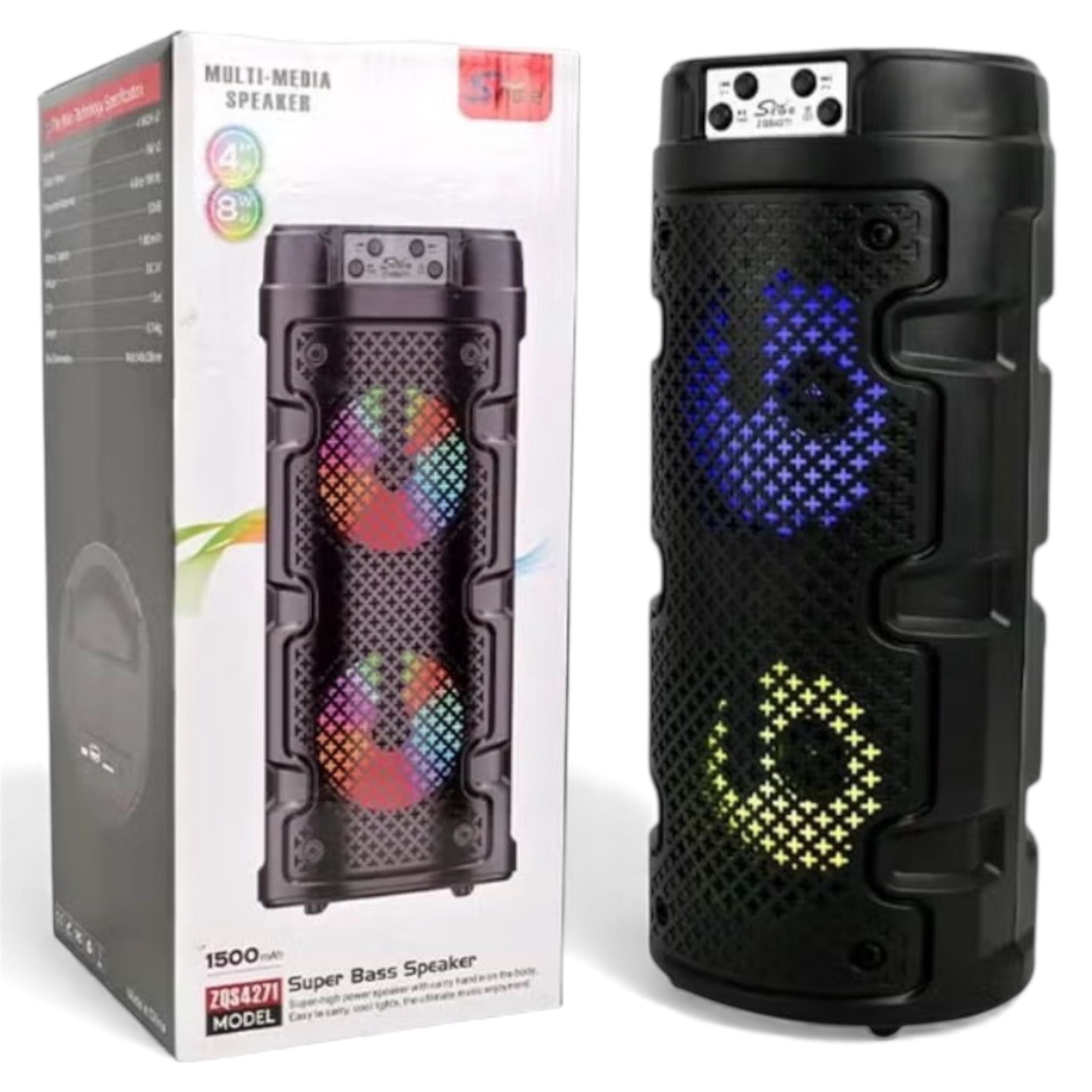 Sing-E ZQS4271 – Kraftvoller Bluetooth-Lautsprecher mit beeindruckendem Sound & vielseitigen Funktionen