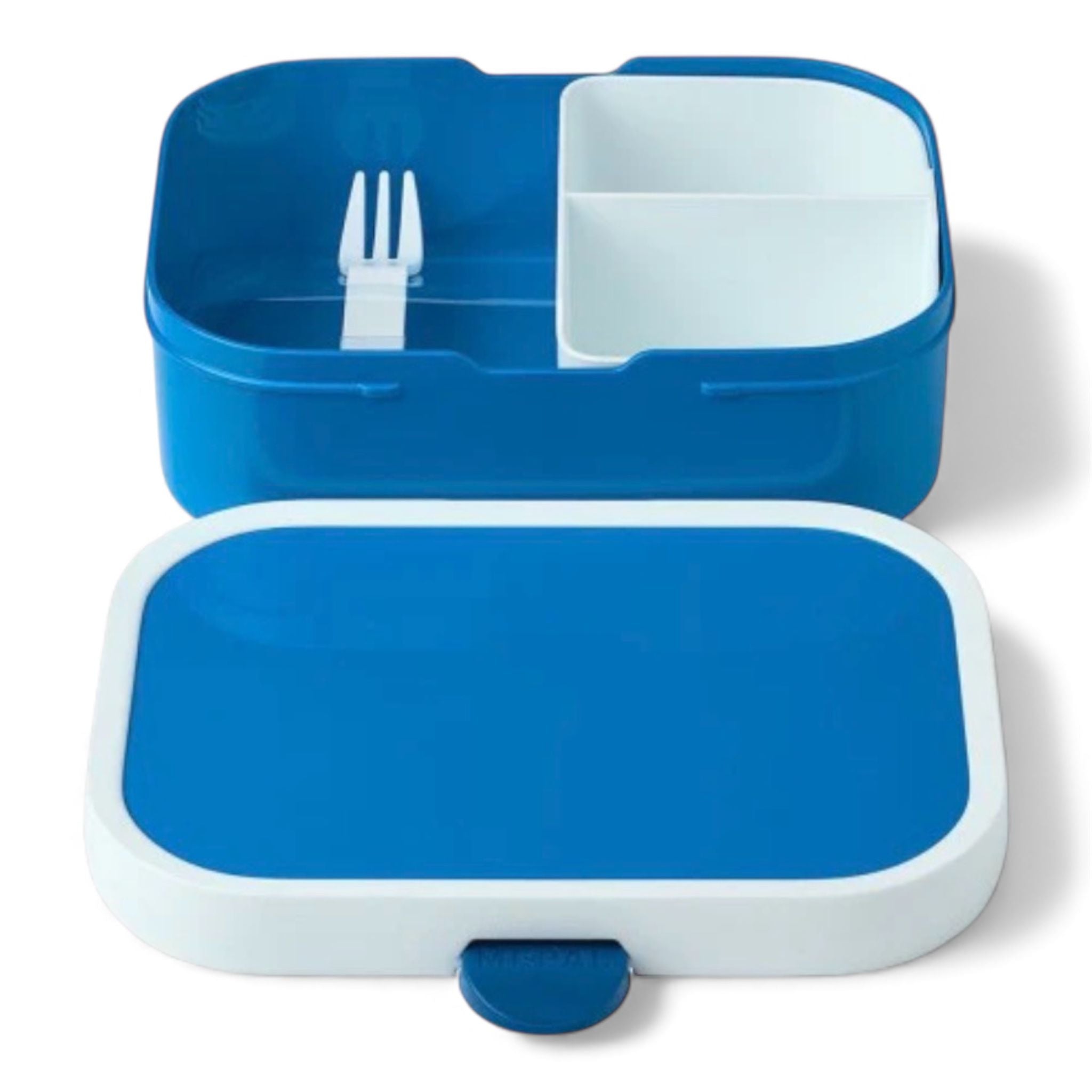 Mepal Brotdose Campus – Praktische Lunchbox mit Bento-Einsatz in stilvollem Blau * 750ml
