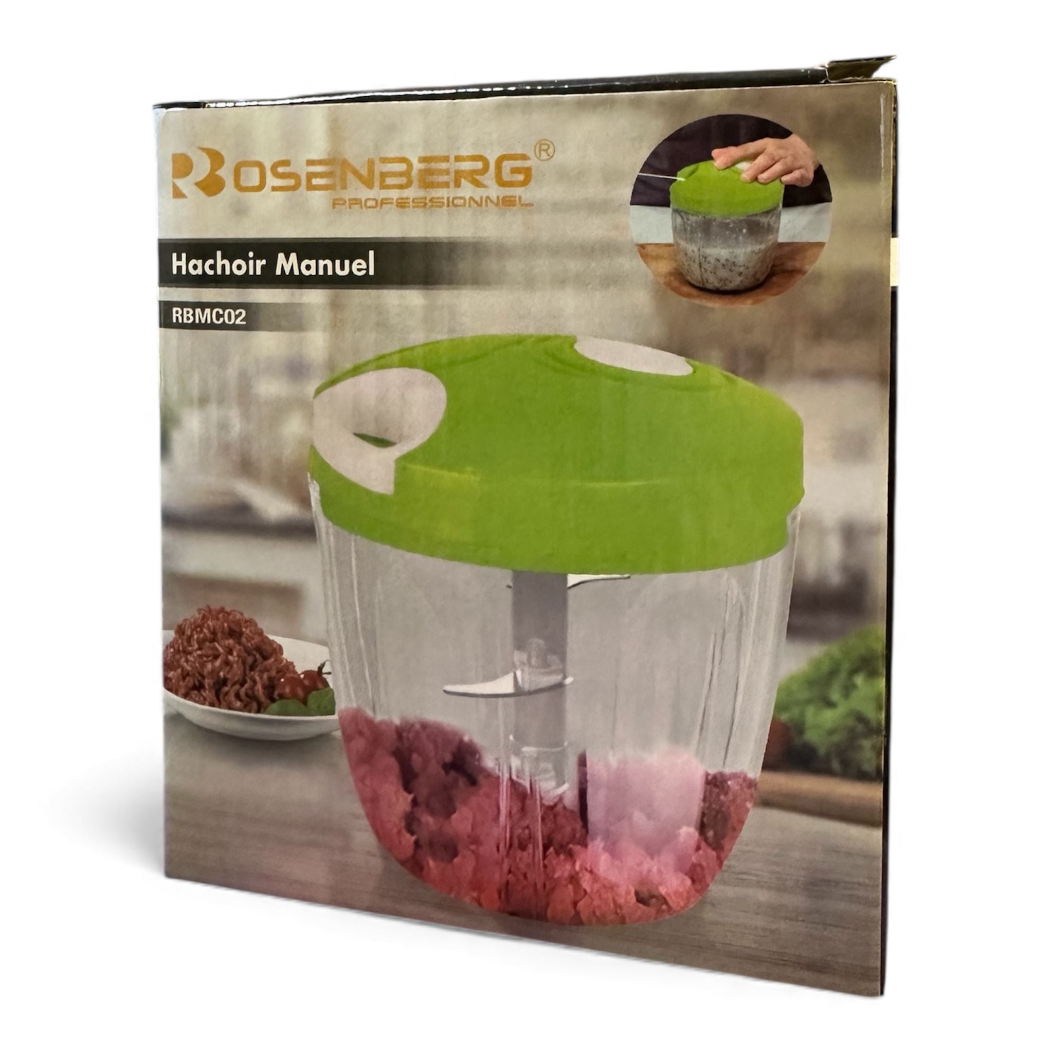Rosenberg RBMC02 Manueller Zerkleinerer – Schnell, kraftvoll & ohne Strom