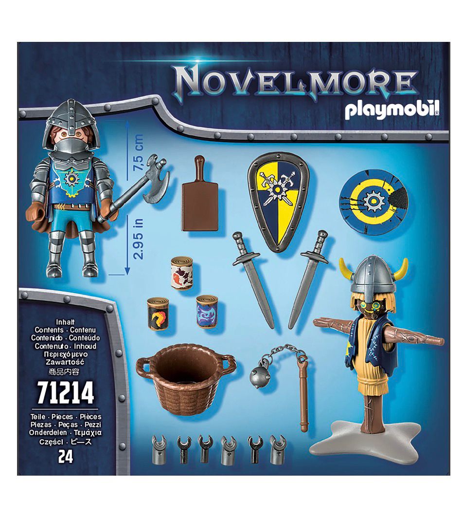 PLAYMOBIL® Novelmore 71214 – Kampftraining für tapfere Ritter (24 Teile) | Neuware