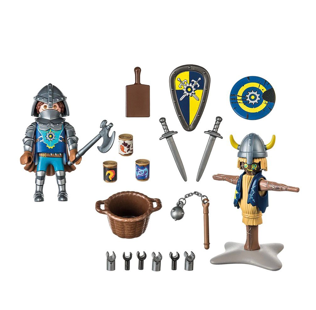 PLAYMOBIL® Novelmore 71214 – Kampftraining für tapfere Ritter (24 Teile) | Neuware