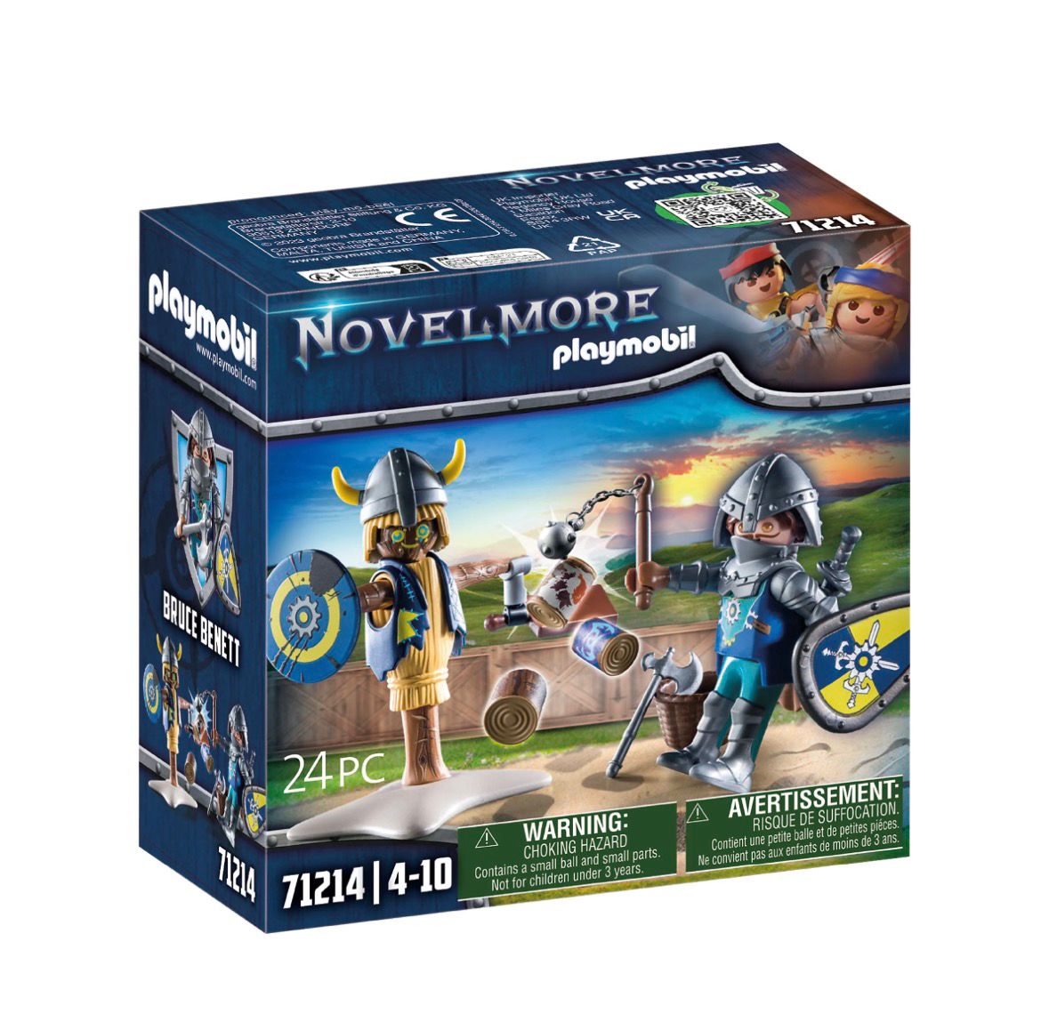 PLAYMOBIL® Novelmore 71214 – Kampftraining für tapfere Ritter (24 Teile) | Neuware