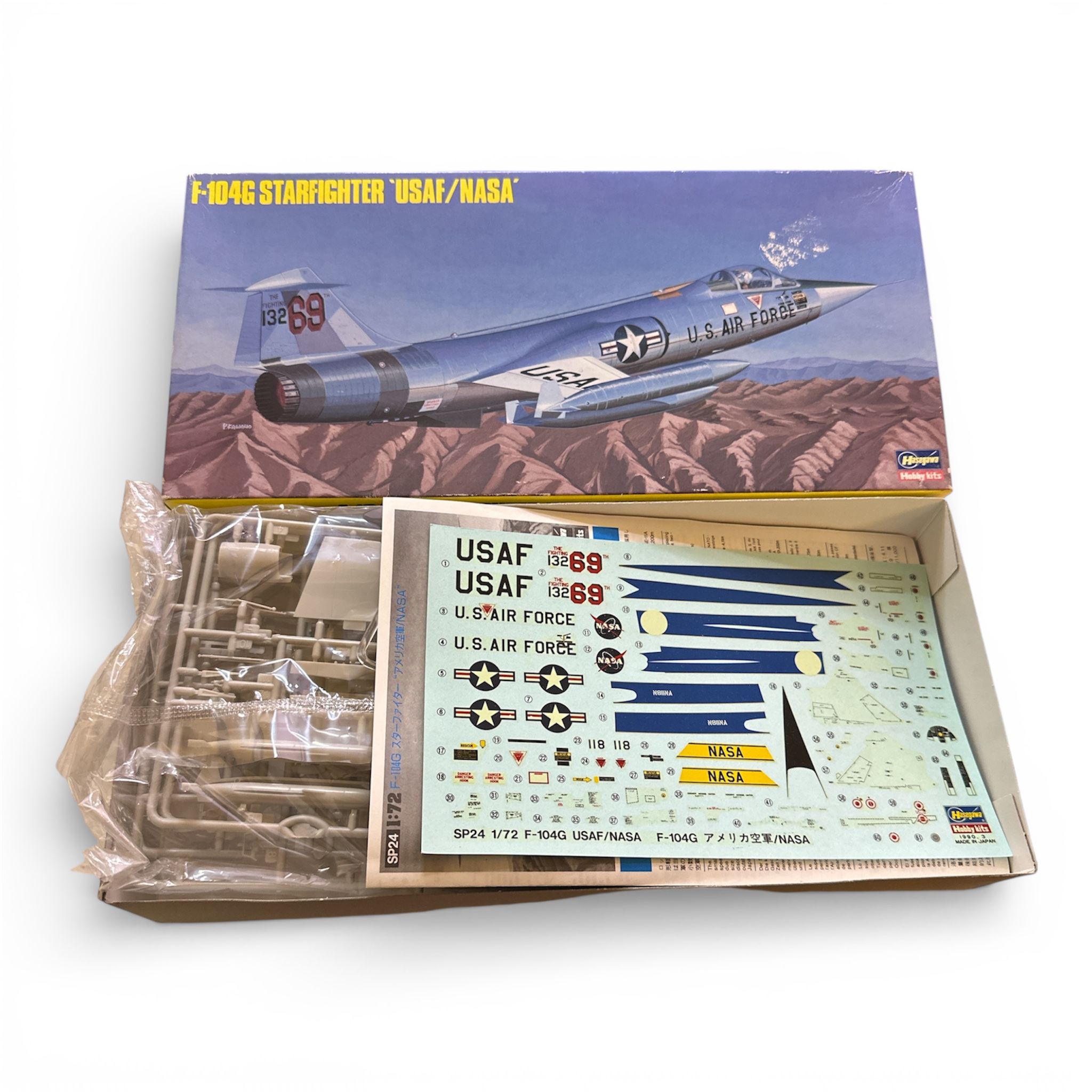 F-104G Starfighter `USAF/NASA´ Hasegawa 51524 Jet NEU Modellbau Bausatz 1:72