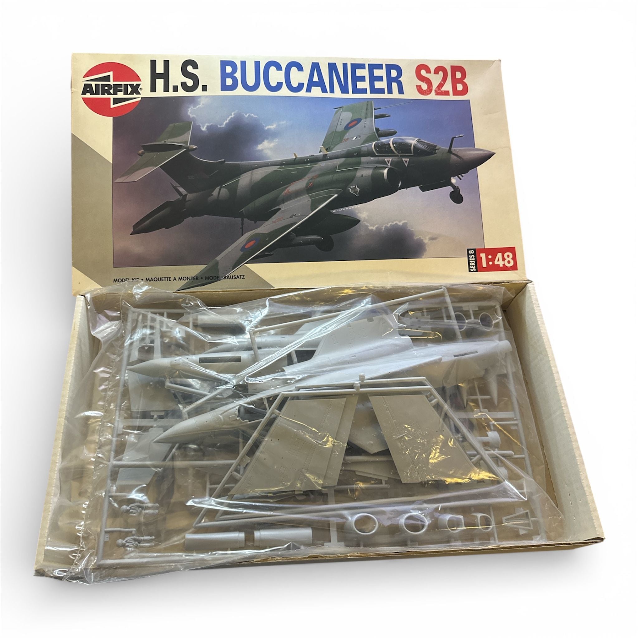 Airfix 1/72 Modellbausatz „HS Buccaneer S2B“ Neu in Originalverpackung