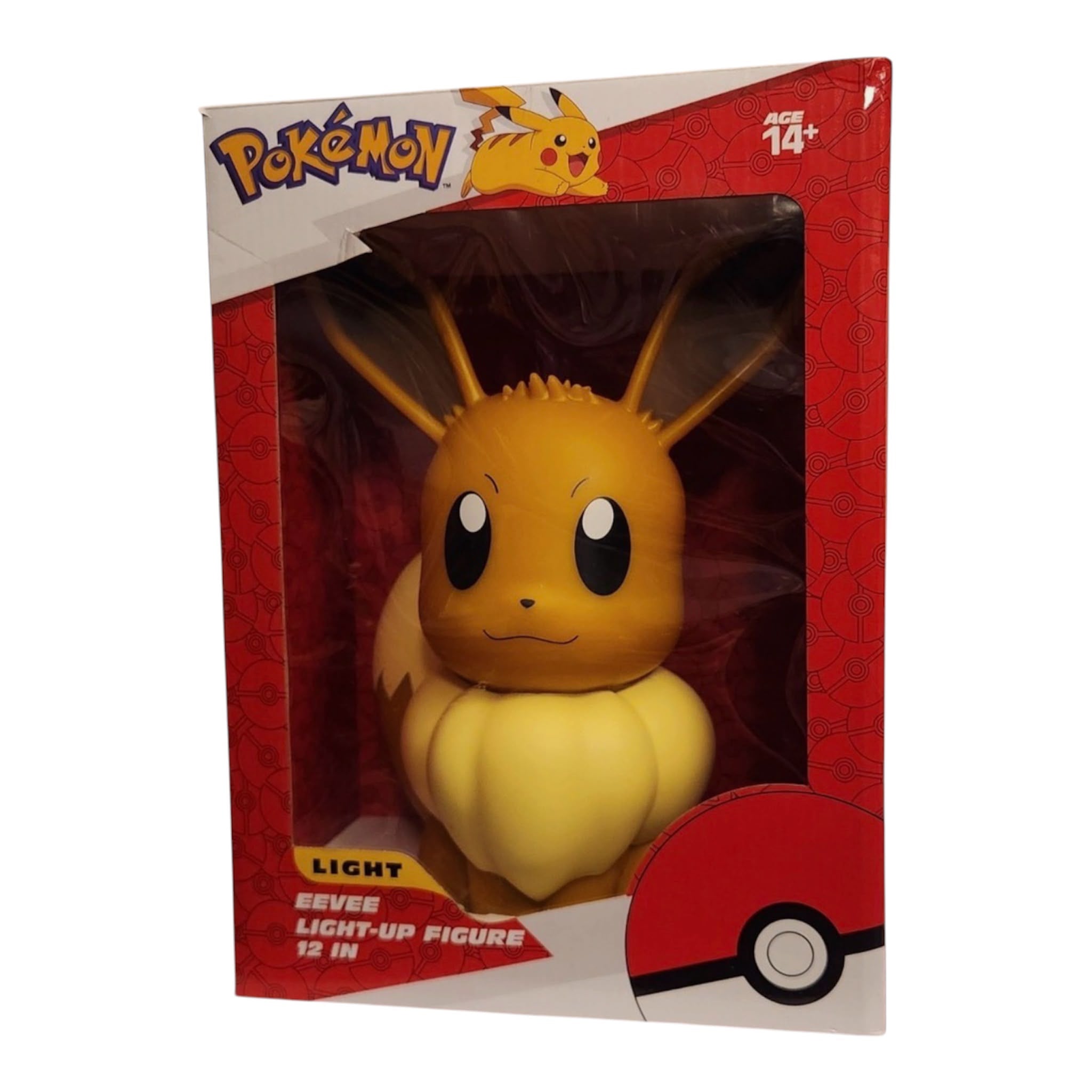 Pokémon Evoli Leuchtfigur mit Fernbedienung & Nachtlicht – 30 cm – Teknofun – Offiziell lizenziert