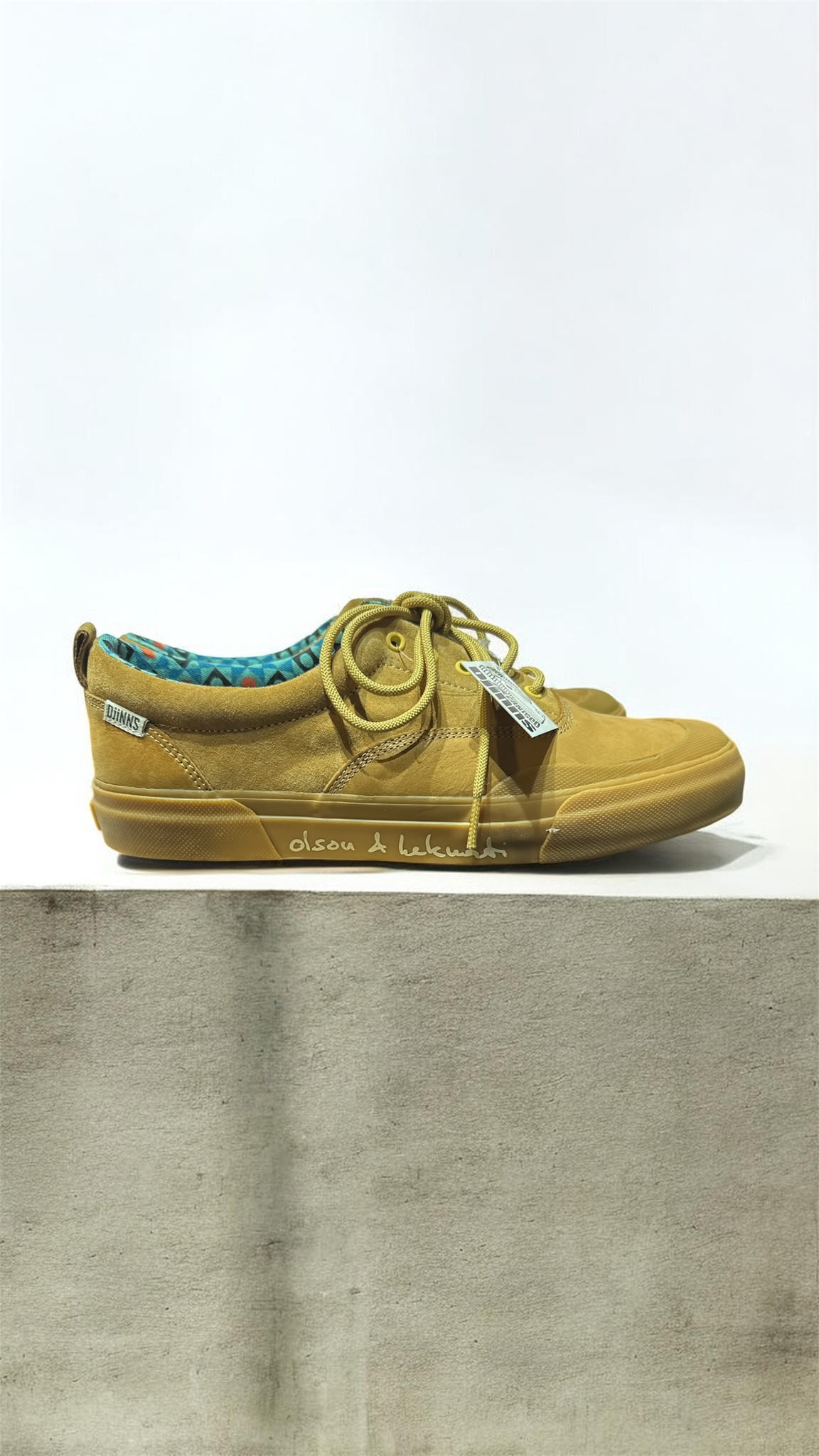 DJINNS SubAge Olson Hekmati Herren Sneaker – Wheat – Größe 46