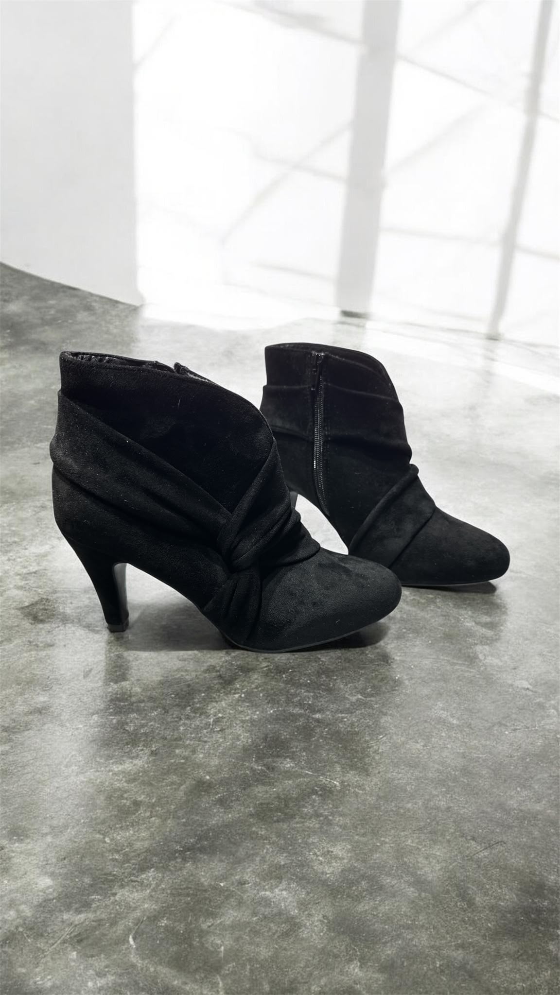 Wallis Winding Damen Stiefeletten – Schwarz – Größe 39