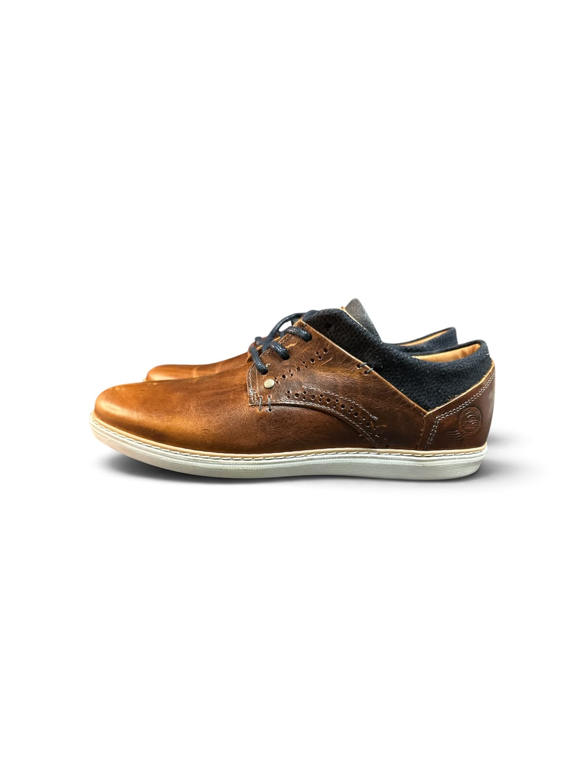Pier One Herrenschuhe Braun – Glattleder – Größe 43