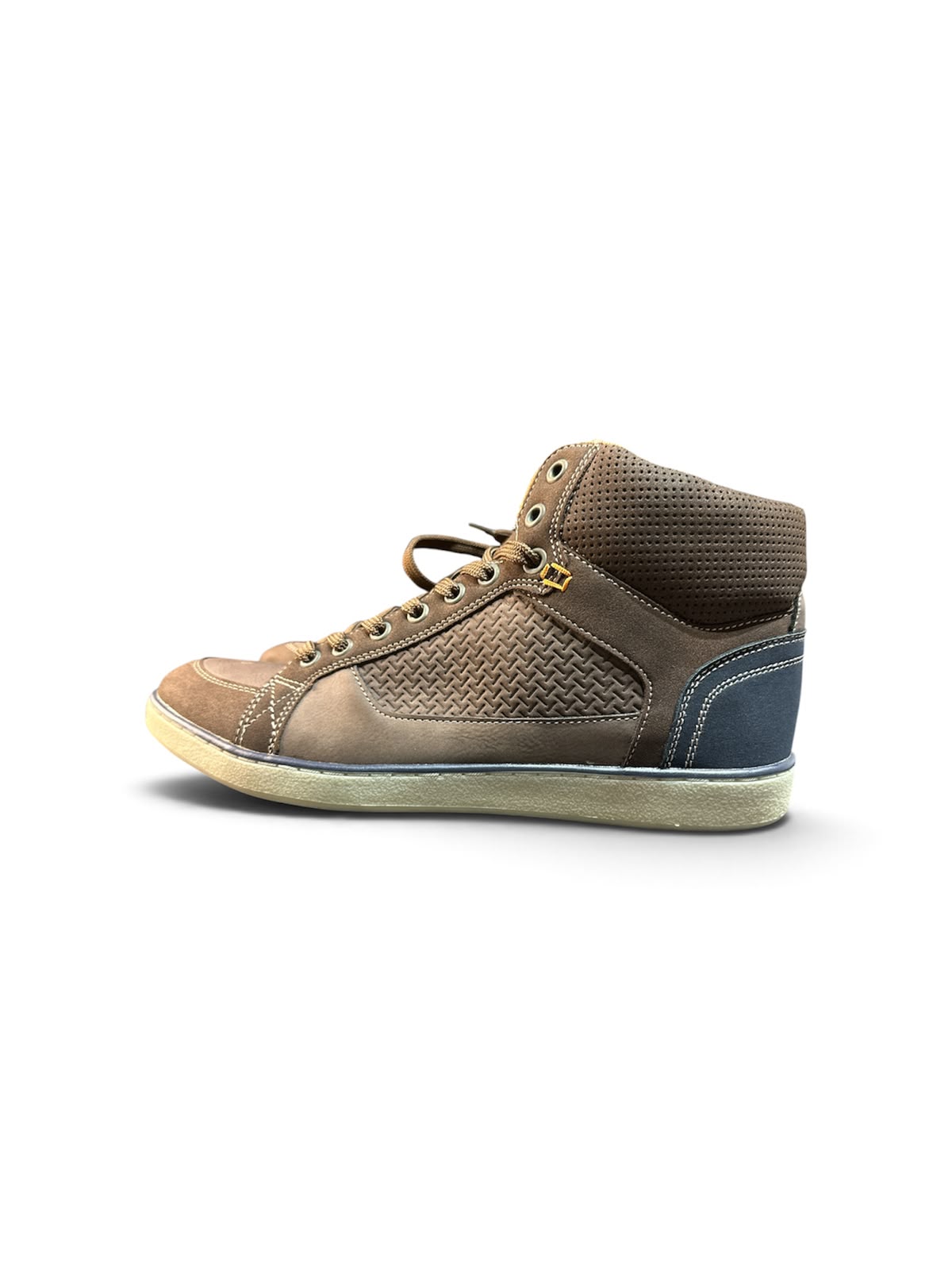 Patrick L'Esprit du Sport Herren High-Top Sneaker Braun/Grau – Größe 43
