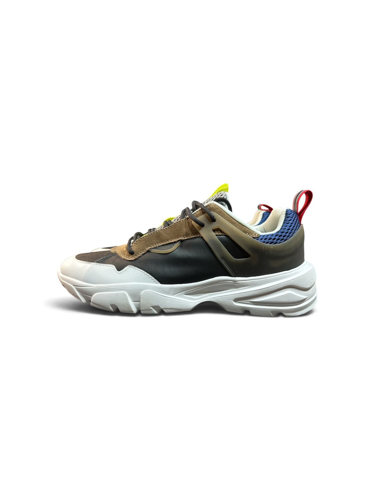 Antony Morato Herren Sneaker Braun/Olive/Weiß – Größe 43