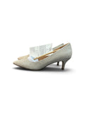FIND Damen Pumps „Connie-S-2C-A“ Gold – Funkelnde Heels (Pumps) – Größe 39 - 5cm Absatz