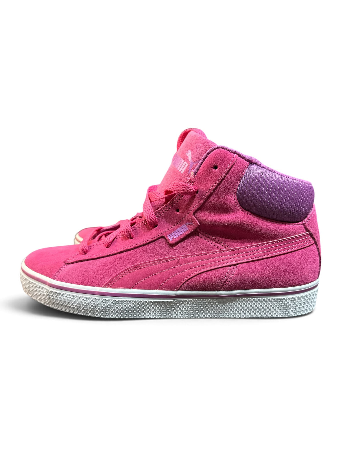 PUMA 1948 Mid Vulc SD Jr Sneaker – Pink | High-Top | Wildleder-Optik