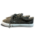 Djinn’s Nice Spotted Felt Sneaker Gr. 38 – Schwarz | Filz-Optik | Weiße Sohle