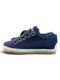 Marc O’Polo Damen Sneaker Gr. 38 – Blau/Weiß | Gefüttert | Kuscheliger Freizeit-Sneaker