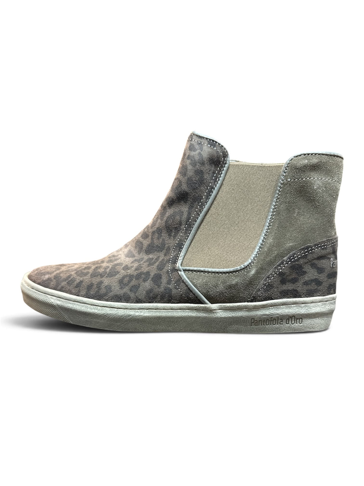 Pantofola d’Oro Gianna Chelsea JR Sneaker Gr. 38 – Taupe/Grau | Leo-Design | Knöchelhoch