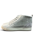 Sprox 327911 Damen Sneaker High Gr. 38 – Silber/Grau/Weiß | Knöchelhoch