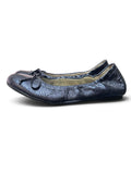 Gabor Damen Ballerinas Gr. 38 – Blau glänzend | Klassisch & elegant