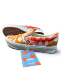 Vans INES ComfyCush Unisex – Orange/Weiß mit Blumen | Größe 38
