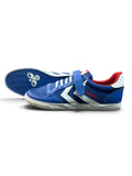 Hummel Slimmer Stadil Low Unisex Sneaker – Blau/Weiß/Rot | Größe 38