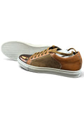 Urban Project Herren Leder-Sneaker Gr. 44 – Braun – Made in Italy